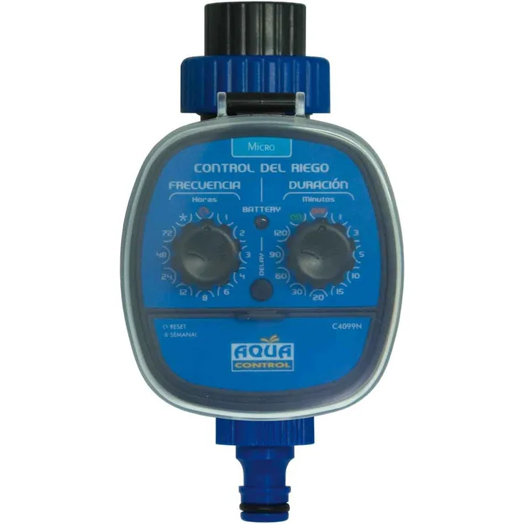 Aqua Control Programmierbarer Bewässerungsregler 1. Programmierer Modell 2018 170x75x11 blau