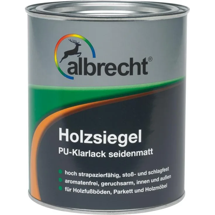 Albrecht Holzsiegel PU 750 ml, farblos seidenmatt