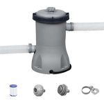 Bestway Pool Filterpumpe Kartuschenfilter Poolreinigung 3.028 l-h 800 gal - Bestway
