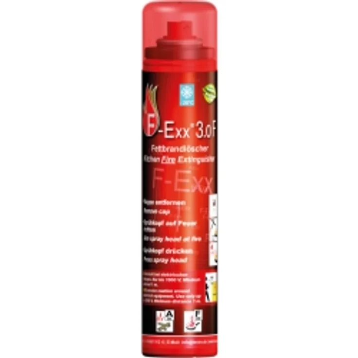 F-Exx 3,0 F Fettbrandlöscher für die Küche, 300 ml Feuerlöscher Brandklasse A, F – Bild 1