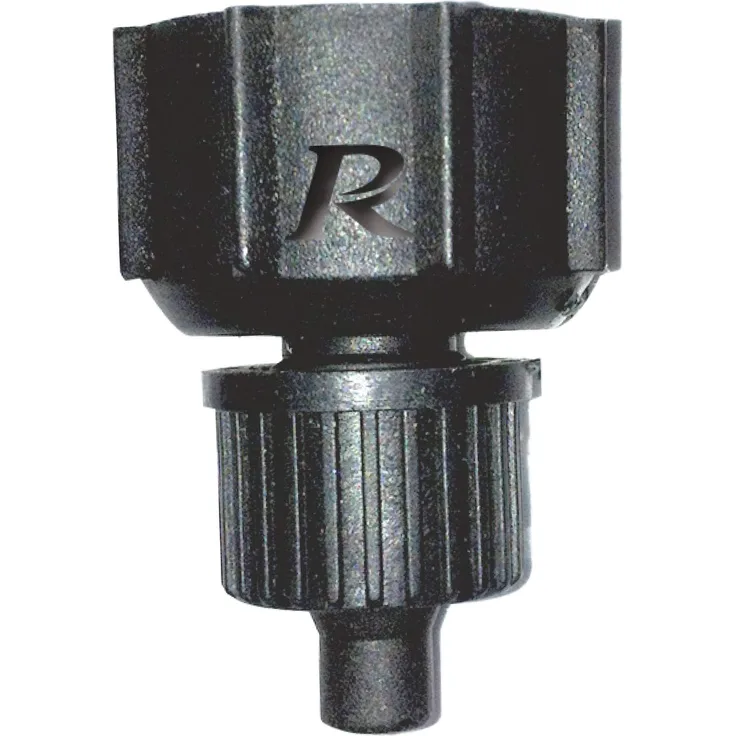 Ribimex PRPC8X Adapter für Lanzen und Griffe, Schwarz, 4 x 2,5 x 2,5 cm Bewässerungszubehör