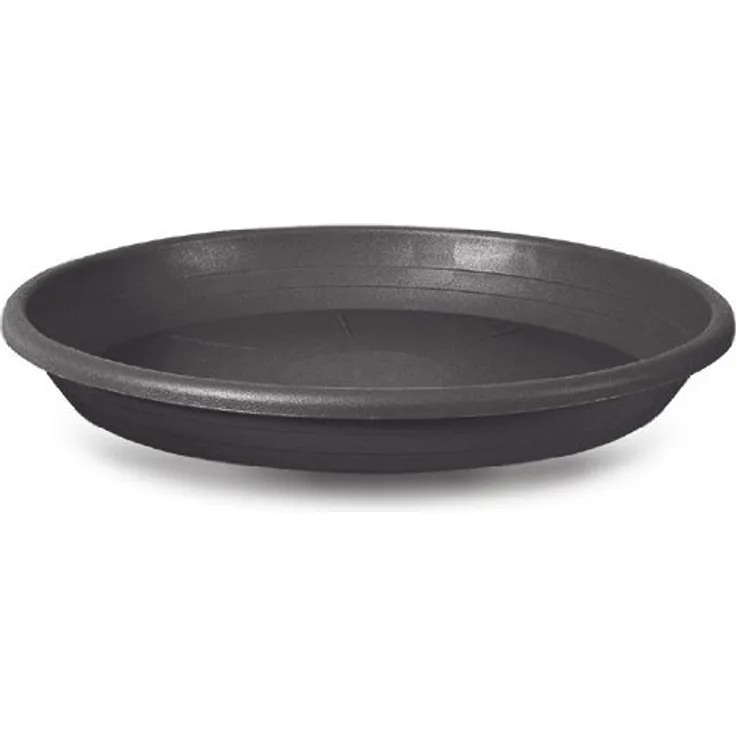 Floralo Untersetzer Cilindro und Bardolino, rund, anthrazit, 47 cm