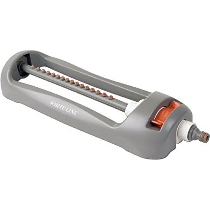 Bradas WL-Z23 Viereckregner mit Schlitten und 16 Düsen White line, grau, 10 5 5 cm