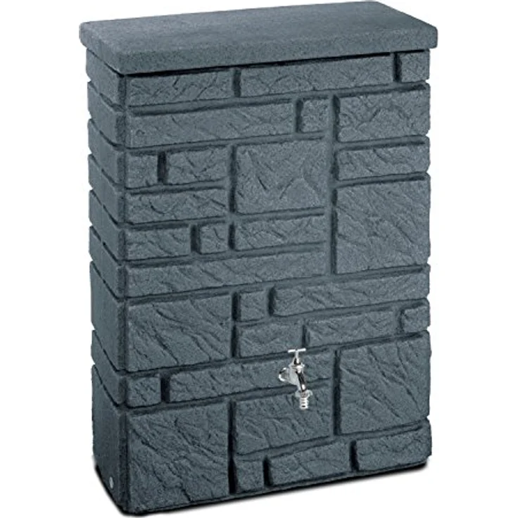 3P Regenspeicher Maurano 300 l Black Granit – Bild 1