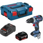 Bosch Professional Schlagbohrschrauber GSB 18V-60 C (1 x 5,0 Ah + GAL1880CV + L-Boxx 136)