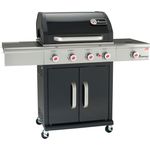 LANDMANN Gasgrill 12962 Triton PTS 4.1 schwarz, Maße 120 x 140 x 57 cm