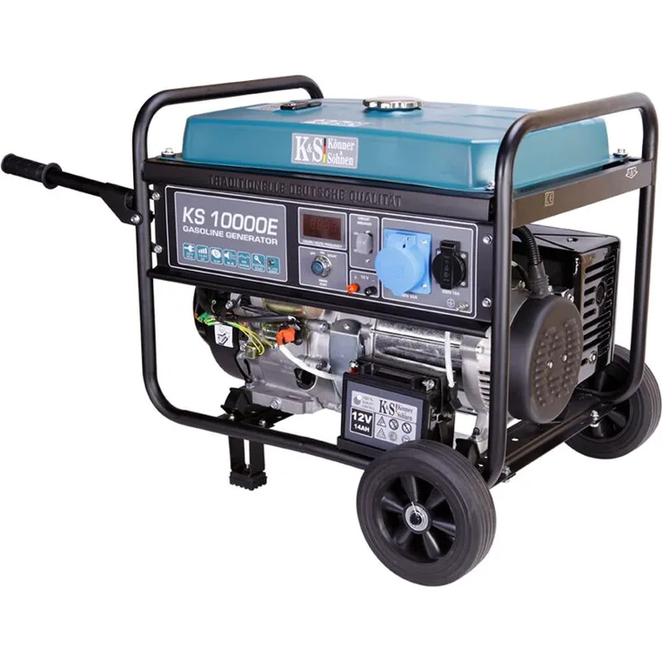 Könner&söhnen - KS 10 KIT Transportsatz für Benzin- und Gas-Benzin-Generatoren KS 10000 (Stahlrahmen Ø 32)