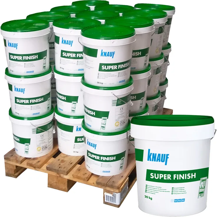 33x KNAUF Sheetrock Super Finish 20kg
