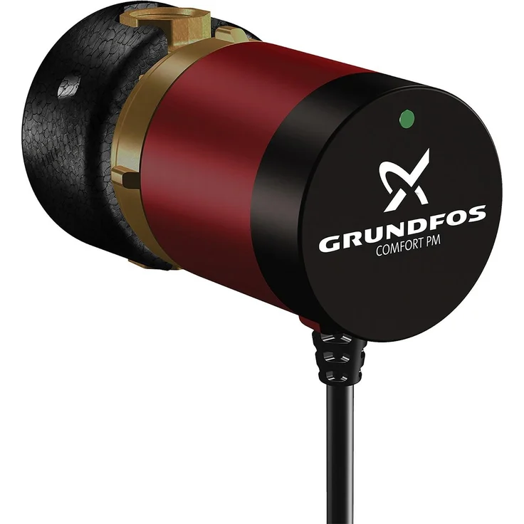 Grundfos Zirkulationspumpe COMFORT 230 V, Rp 1/2, 80 mm UP 15-14 B PM DE Gartenpumpe – Bild 1