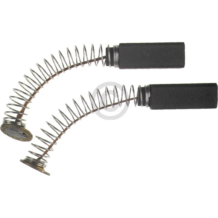 EUROPART Kohlen 5x5x15mm mit Kabel Feder Teller für Staubsauger Kleingerät