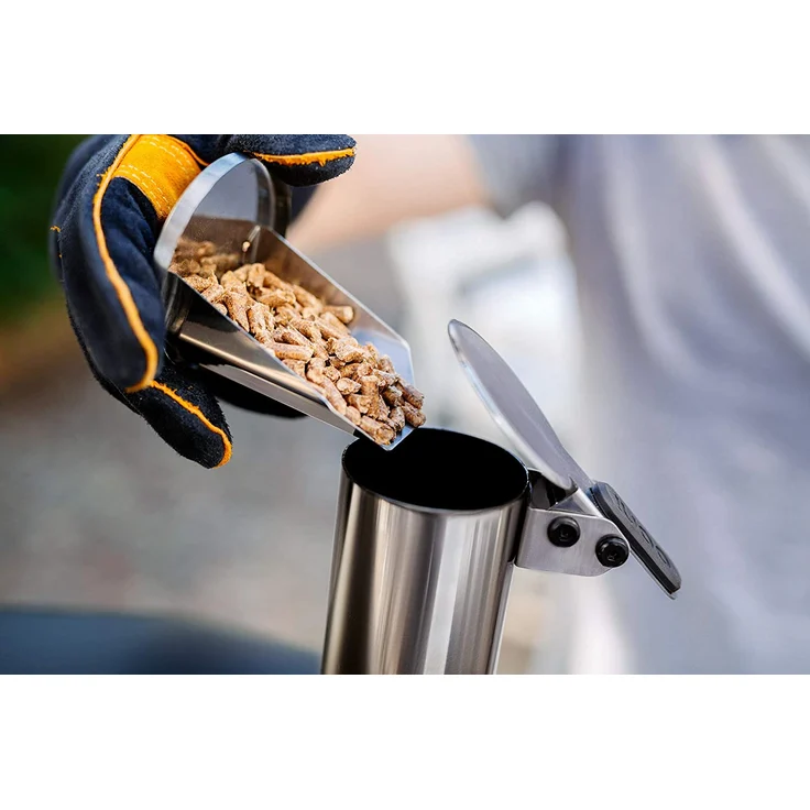 Ooni Fyra UU-P0AD00 Outdoor-Pizzaofen, Grillfläche 33 x 33 cm für 2-3 Personen – Bild 4