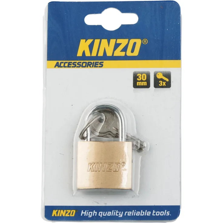 KINZO Padlock 30 mm OT, 48733