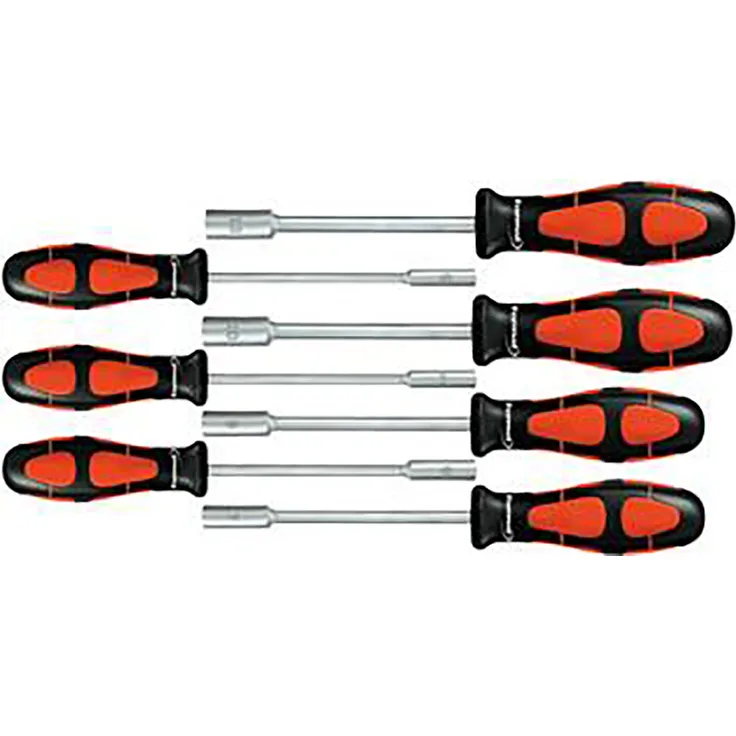 FORMAT Steckschlüssel Schraubendreher 7 teilig Satz 5-13mm