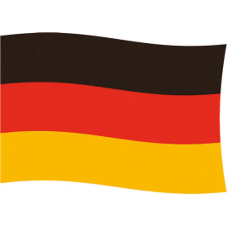 flagge Deutschland 150 cm Polyester schwarz-rot-gelb