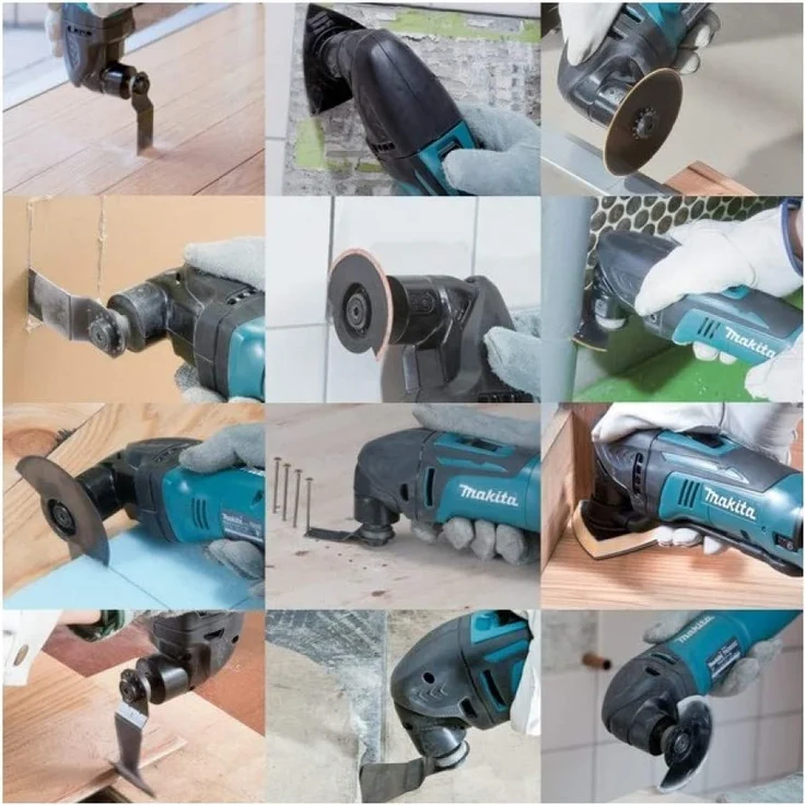 Makita TM3010CX3J Multifunktionswerkzeug 320W, Zubehör 39-teiliges Set im MAKPAC Gr. 2 inkl. Einlage – Bild 5
