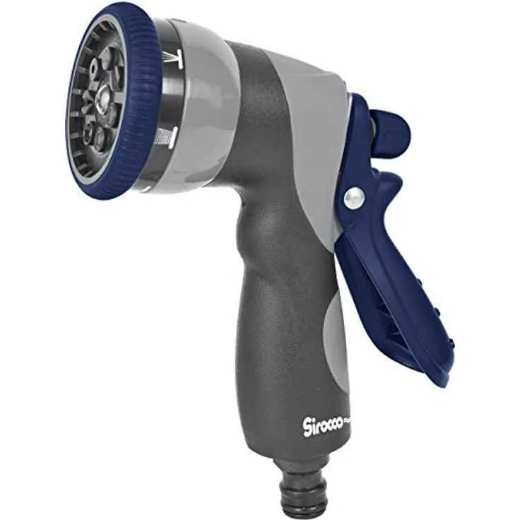 Sirocco 06520116 Wasserbrause, Siro Soft Brausepistole mit 7 Düsen, 14 x 10 x 6 cm, Mehrfarbig,