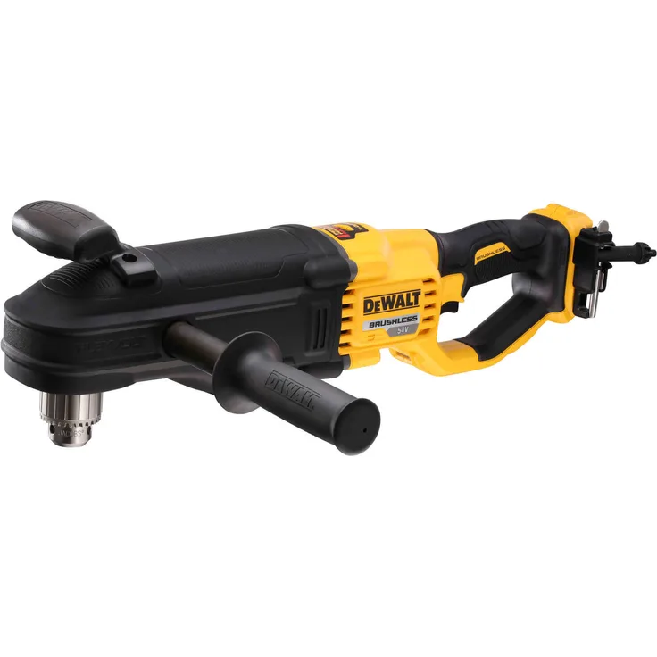 DeWALT DCD470N-XJ Akku-Winkelbohrmaschine 54 V, Winkelschrauber, Winkelbohrer, 2-Gang-Vollmetallgetriebe, 13 mm Zahnkranzbohrfutter - 269 Nm