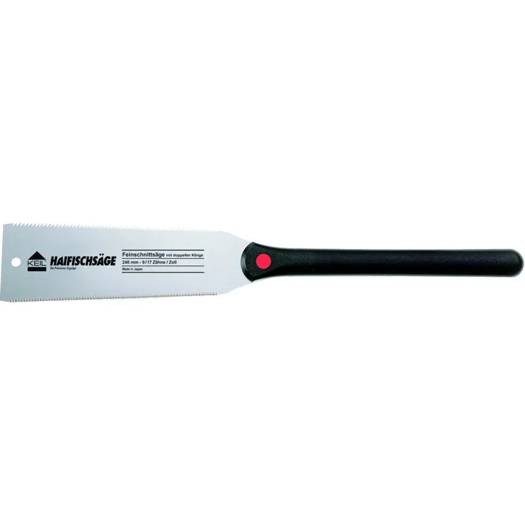 KEIL 100 112 440 Feinschnittsäge mit doppelter Klinge 240 mm - 9-17 Zähne-Zoll