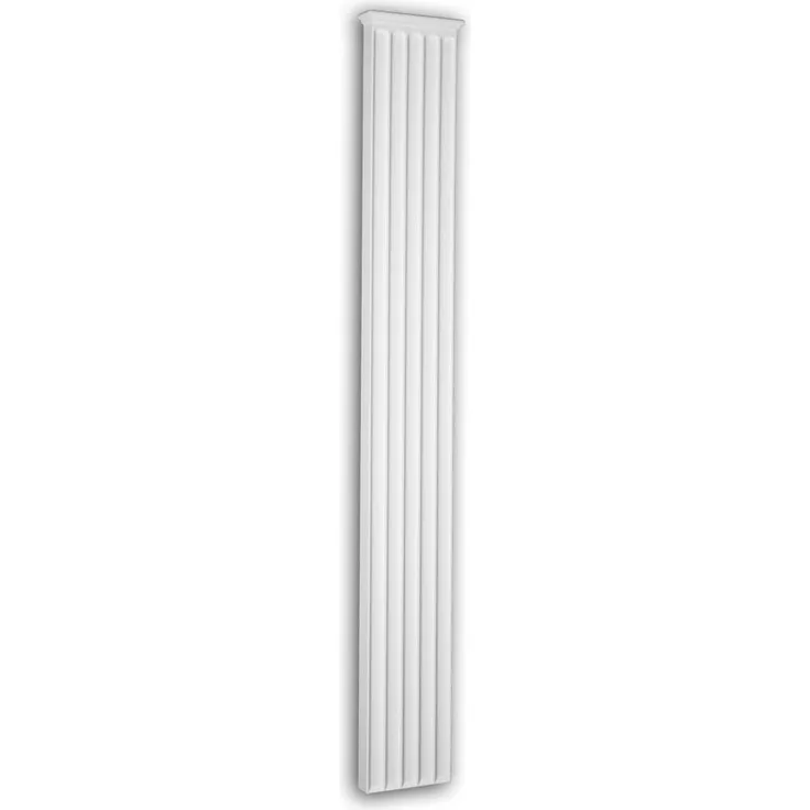 Pilaster Schaft 452102 Fassadenelement Pilaster Außenstuck Dorischer Stil weiß