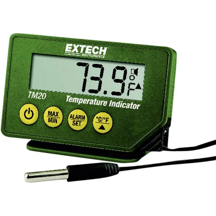 Extech TM20 Temperatur-Messgerät -40 bis plus 70°C Fühler-Typ K