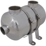 VidaXL Pool-Wärmetauscher 292 x 134 mm 28 kW