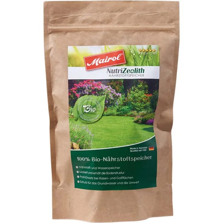 Mairol NutriZeolith Dauer-Nährstoffspeicher Granulat 1 kg Düngemittel