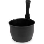 Aufgusseimer 4,0 l mit schwarzer Pulverbeschichtung - Eliga