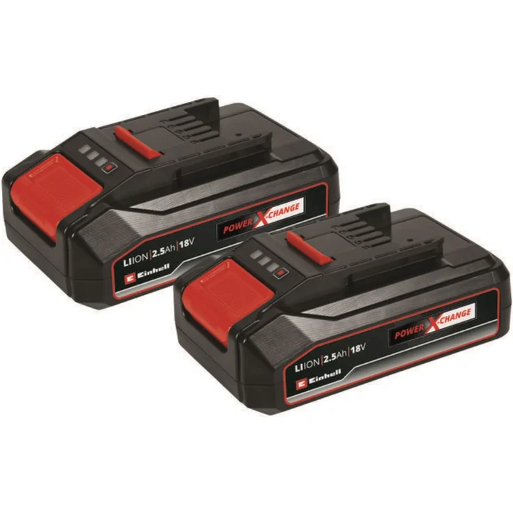 Einhell 2 x Power X-Change PXC Werkzeugakku Twinpack 18 V / 2,5 Ah – Bild 1