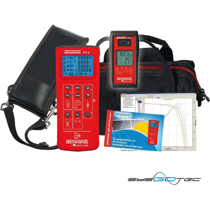 BENNING Kennlinienmessg.-SET DIN EN 62446 BENNING PV 2 SET