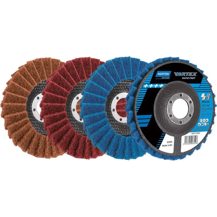 Norton SCM Fächerscheibe 125 mm Fein