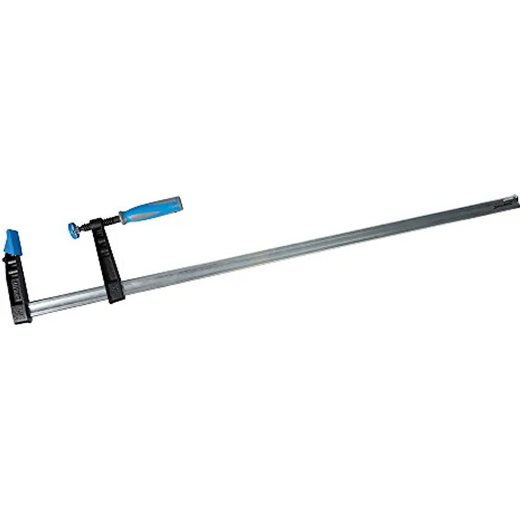 Silverline 598414 Robuste Schraubzwinge, extra lange Backen 1000 x 120 mm