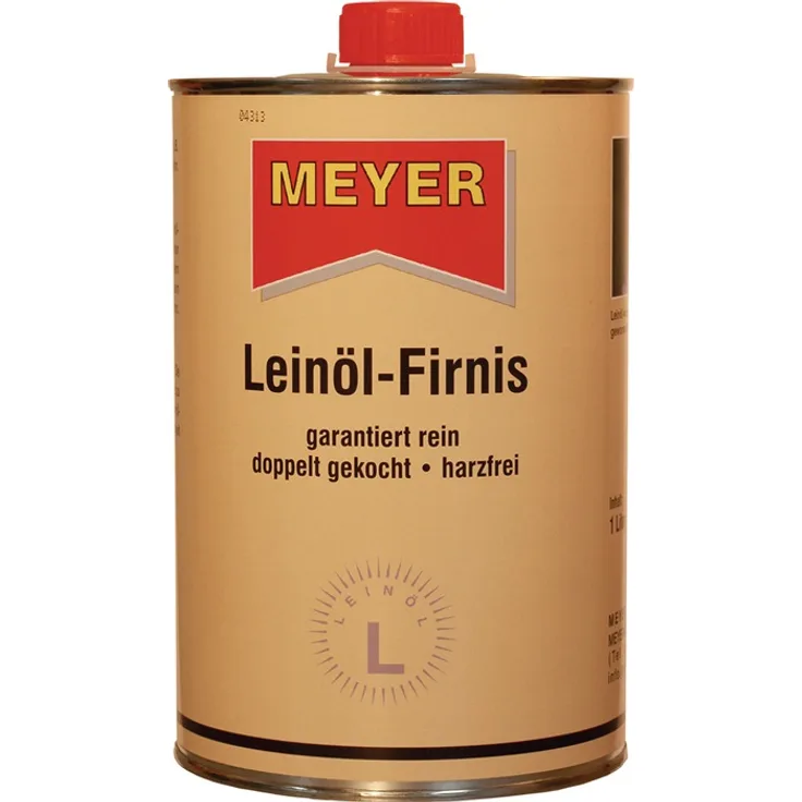 Leinöl-Firnis honigfarben 1l Dose MEYER