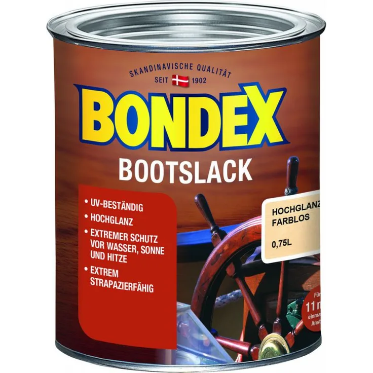Bondex BootsLack Farblos 0,75 l - 330171