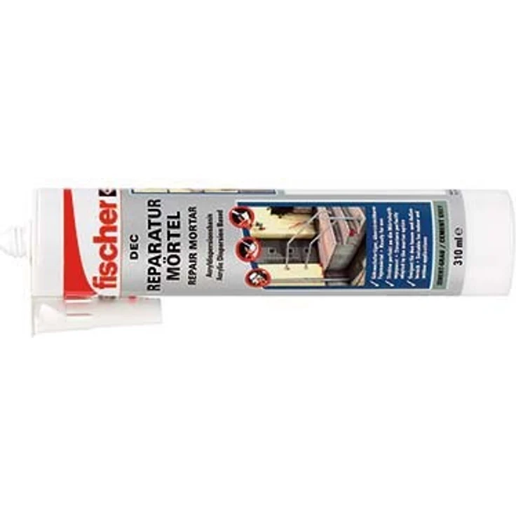 Fischer Reparaturmörtel 310ml DEC CG zementgrau – Bild 1