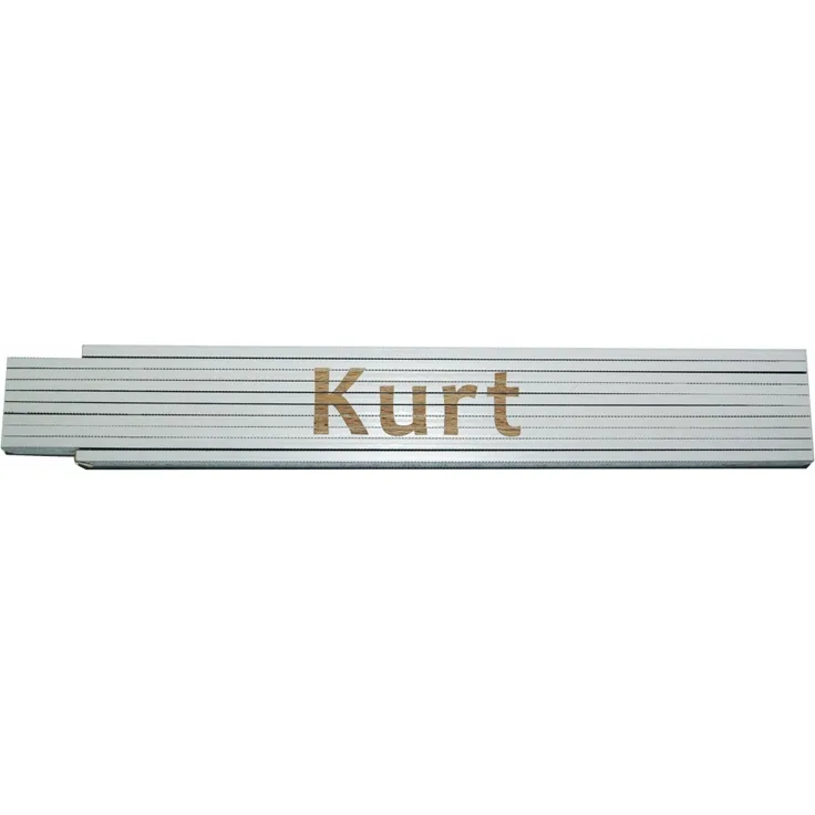 Zollstock Kurt'' ''2 m, weiß''''