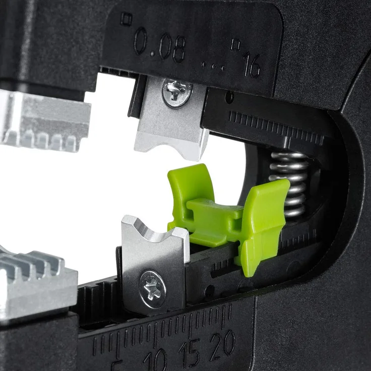 Rennsteig 707 041 Ersatzmesserblock (für Abisolierzange Multistrip 16, Ersatzmesser-Zubehör für Abmantelzange)