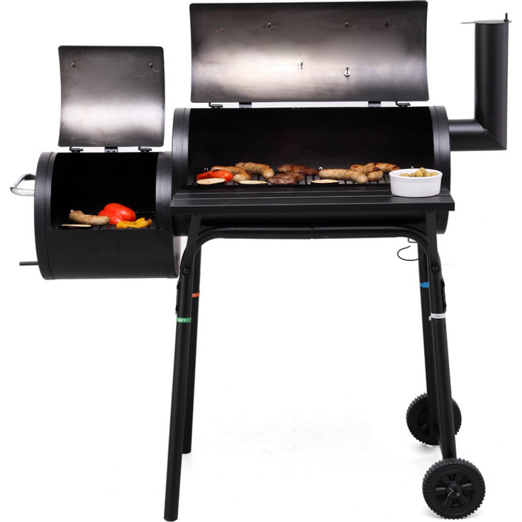 Tepro Holzkohlengrill Wichita, Schwarz – Bild 8