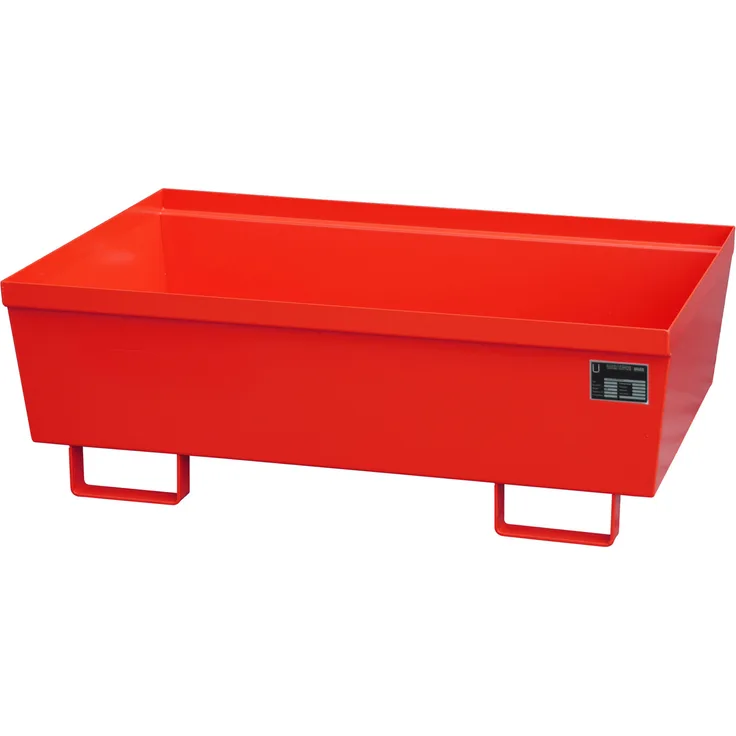 Bauer Auffangwanne AO-2, lackiert, Feuerrot