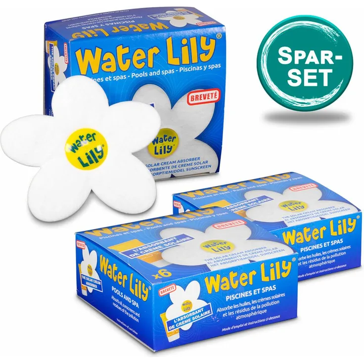Toucan 3 Pack. Water Lily zur Reinhaltung der Wasseroberfläche (= 18 Stk.)