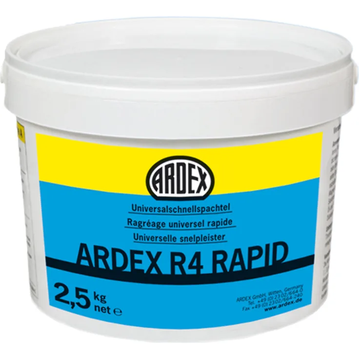 ARDEX R 4 RAPID Universal Schnellspachtel 2,5kg