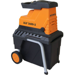 Atika ALF 26002 Leistung 2 600 W Häckselsystem Walze Materialstärke 4 0 cm Fangsackvolumen 55 l Geräuschentwicklung 90 dB