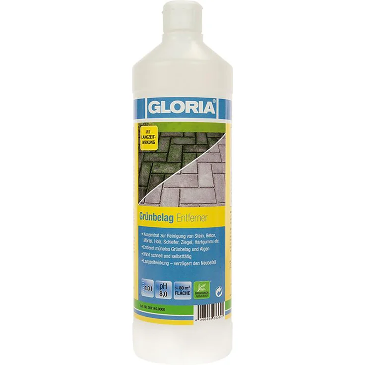 Gloria Grünbelagsentferner 1 L, Konzentrat – Bild 1