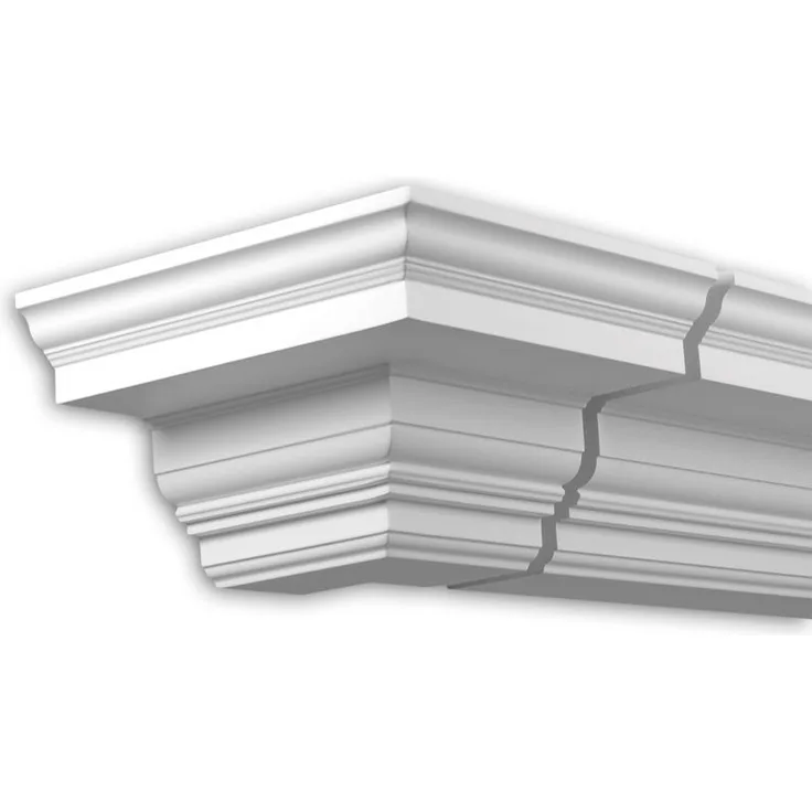 Außenwinkel 431311 Außenstuck Eckelement Fassadenelement Zeitloses Klassisches Design weiß