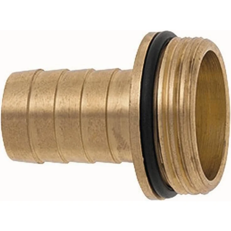 Wassertechnik 571756 1/3 Verschraubung mit Wulst und O-Ring-Dichtung 1,9 cm (0,75 Zoll)Messing Bewässerungszubehör