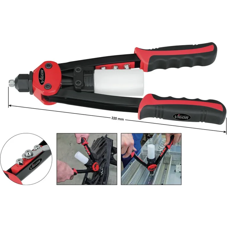 Vigor Blindniet-Zange, 1 Stück, V2788