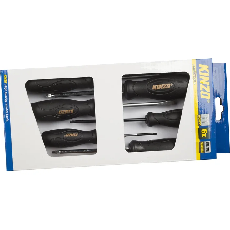 KINZO Screwdriver Set ST 6 Stück, 54155
