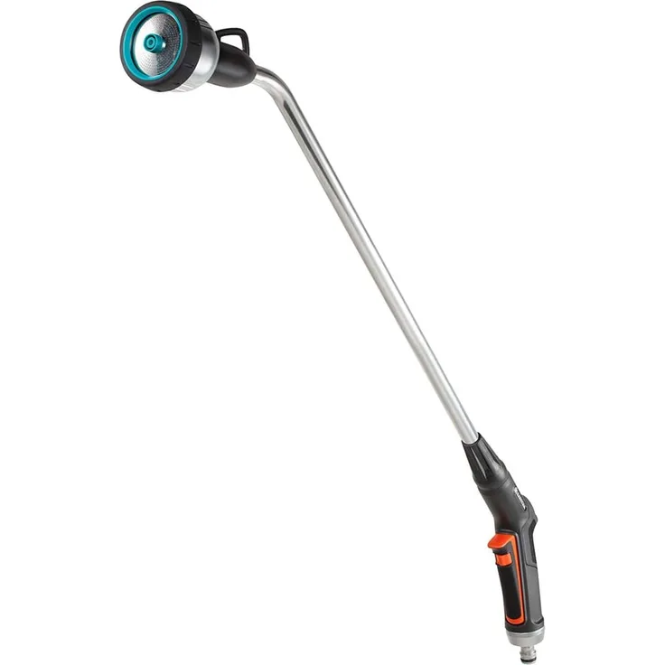 GARDENA Premium Gießstab: Robuste Gartenbrause zur Bewässerung und Reinigung, 90 cm lang, 3 Strahlarten, Einhandbedienung, Frostschutz (18336-20)