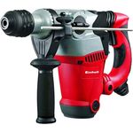 Einhell Bohrhammer-Set RT-RH 32 (1250 W, 3,5 J, Bohrleistung 32 mm, SDS-Plus-Aufnahme, Metall-Tiefenanschlag, 10 Bohrer, Bohrkrone, 2 Meißel, Koffer)