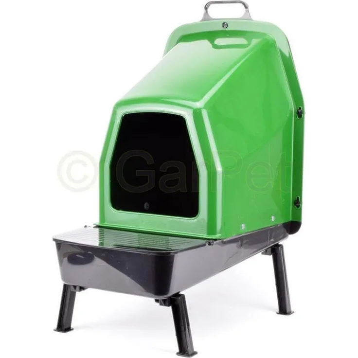 Garpet - Legenest mit Füße Rückwand Abrollnest Brut Hühner Nest Lege Eier Box Kunststoff