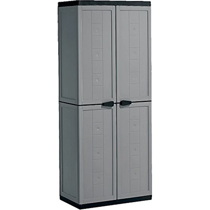 Kis Kunststoffschrank''Jolly'' hoch, 1 Stück, dunkelgrau-schwarz, 9732000 0444 01